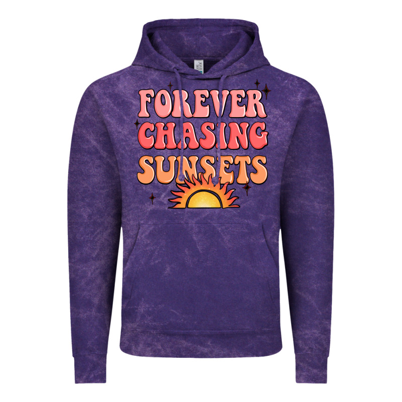 Forever Chasing Sunsets Vintage Hoodie by JahusDesignShop | Teevron