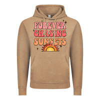 Vintage Coffee forever chasing sunsets Vintage Hoodie - JahusDesignShop
