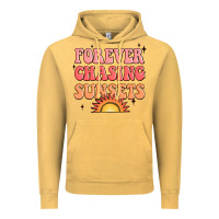 Vintage Mustard forever chasing sunsets Vintage Hoodie - JahusDesignShop