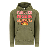Vintage Olive forever chasing sunsets Vintage Hoodie - JahusDesignShop