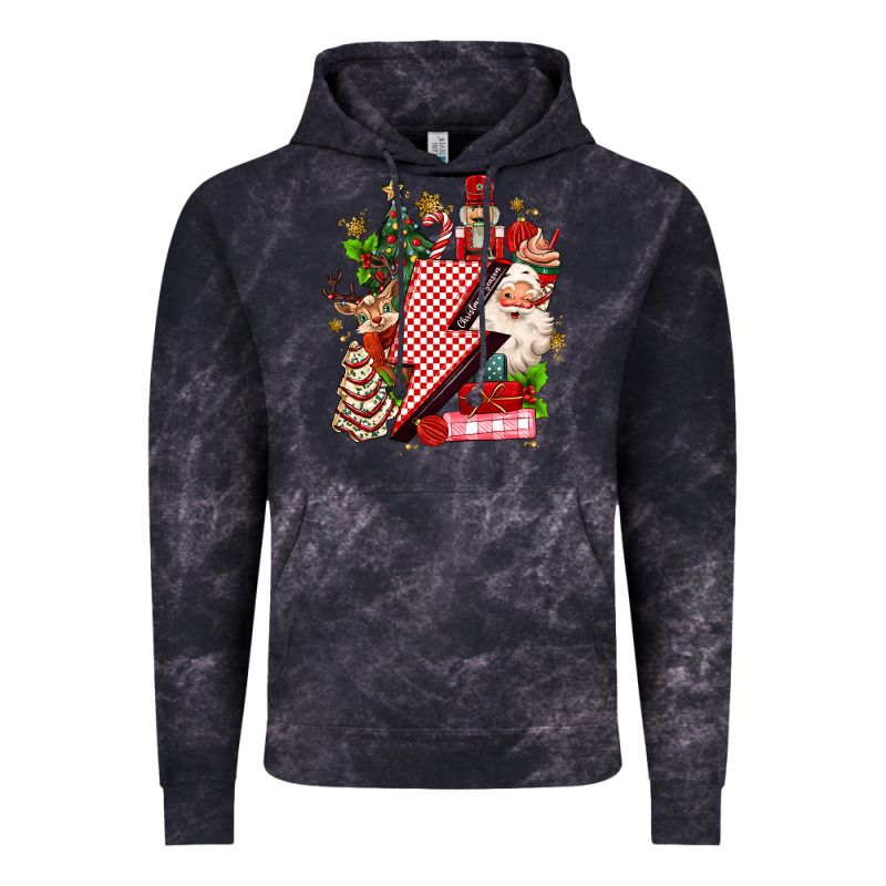 Christmas Season Lightning Bolt Vintage Hoodie by MaliasSmallBusiness | Teevron