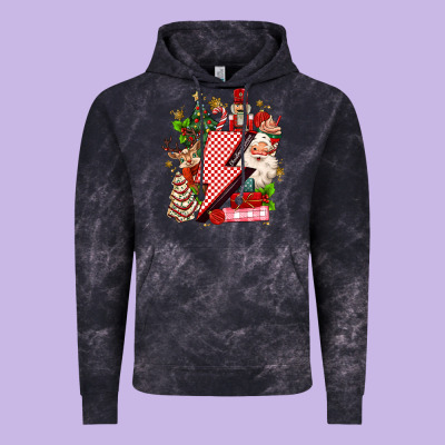 Vintage Hoodie christmas season lightning bolt