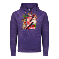 Cloud Purple christmas season lightning bolt Vintage Hoodie - MaliasSmallBusiness