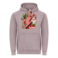 Vintage Zinc christmas season lightning bolt Vintage Hoodie - MaliasSmallBusiness