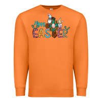 Carrot cross rabbit gnomes happy easter Premium Sweatshirt - Jasminsmagicworld