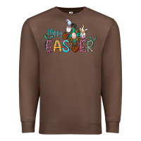 Chestnut cross rabbit gnomes happy easter Premium Sweatshirt - Jasminsmagicworld
