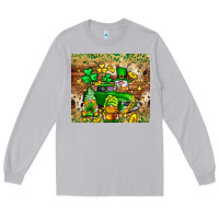 Moon Dust St. Patrick's Day gnomies truck tumbler Long Sleeve Tee - Neo Western