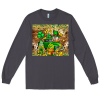 Smoke St. Patrick's Day gnomies truck tumbler Long Sleeve Tee - Neo Western