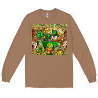 Toasted Coconut St. Patrick's Day gnomies truck tumbler Long Sleeve Tee - Neo Western