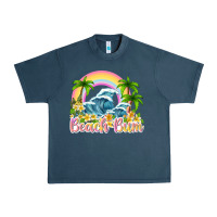 Midnight Navy beach bum Urban Heavy Tee - texasbilliewilder