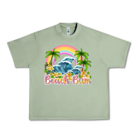 Oil Green beach bum Urban Heavy Tee - texasbilliewilder
