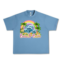 Pebble Blue beach bum Urban Heavy Tee - texasbilliewilder