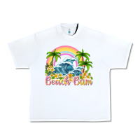White beach bum Urban Heavy Tee - texasbilliewilder