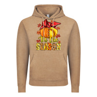 Vintage Coffee tis the season fall softball Vintage Hoodie - MaliasSmallBusiness