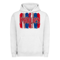 Pigment Lunar Rock phillies baseball team spirit brushstrokes Urban Hoodie - Artiststas