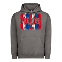 Pigment Tornado phillies baseball team spirit brushstrokes Urban Hoodie - Artiststas