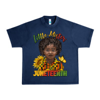 Navy little mister juneteenth black boy Urban Heavy Tee - BarkalooDesign