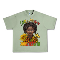 Oil Green little mister juneteenth black boy Urban Heavy Tee - BarkalooDesign
