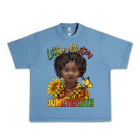 Pebble Blue little mister juneteenth black boy Urban Heavy Tee - BarkalooDesign