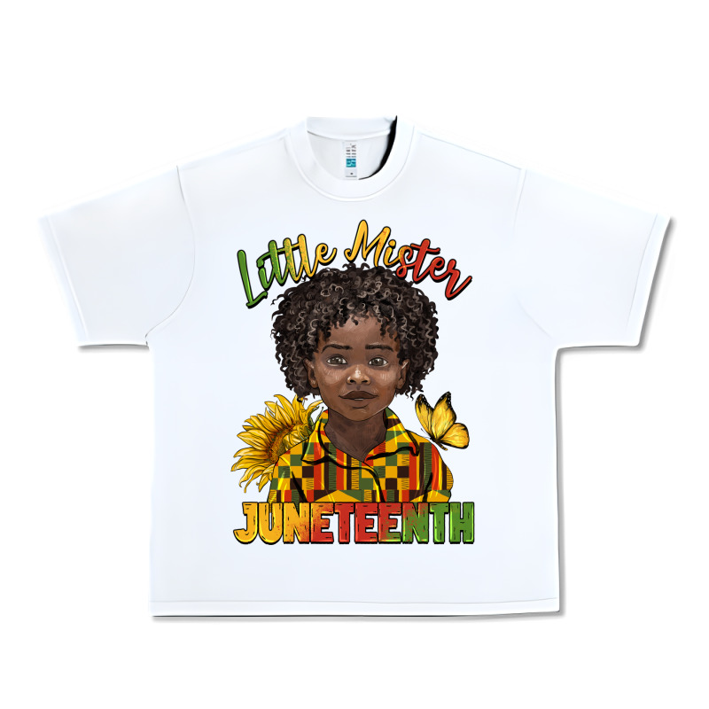 Little Mister Juneteenth Black Boy Urban Heavy Tee by BarkalooDesign | Teevron