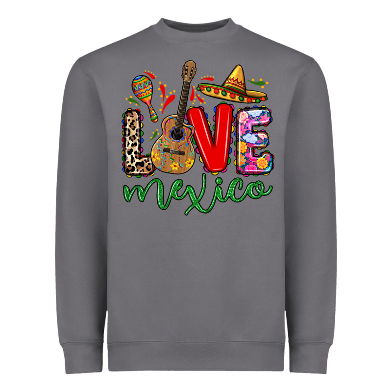 Love Mexico Heavyweight Sweatshirt by RanaPortraitStore | Teevron