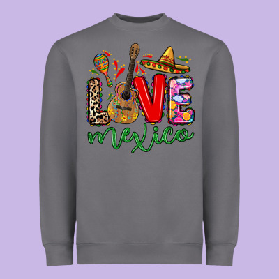 Heavyweight Sweatshirt Love Mexico