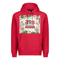 Cardinal christian christmas  jesus the reason Premium Hoodie - MaliasSmallBusiness