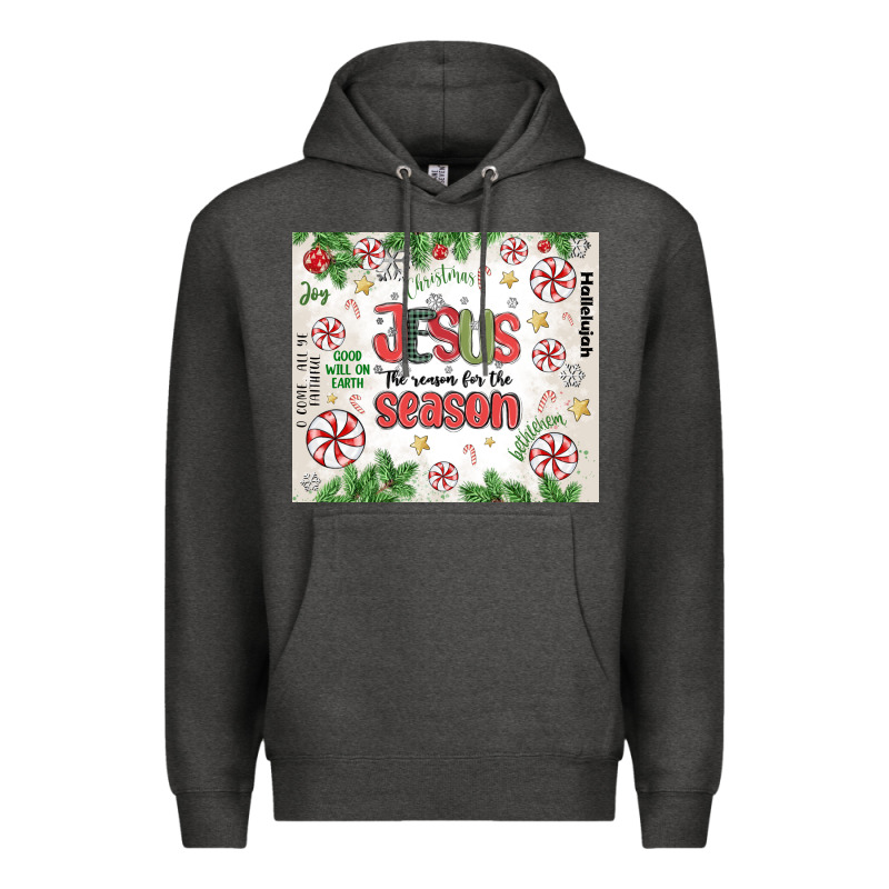 Christian Christmas  Jesus The Reason Premium Hoodie by MaliasSmallBusiness | Teevron
