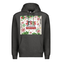 Charcoal Heather christian christmas  jesus the reason Premium Hoodie - MaliasSmallBusiness