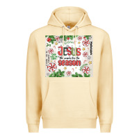Pina Colada christian christmas  jesus the reason Premium Hoodie - MaliasSmallBusiness