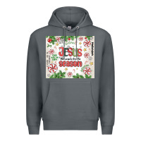 Rock christian christmas  jesus the reason Premium Hoodie - MaliasSmallBusiness