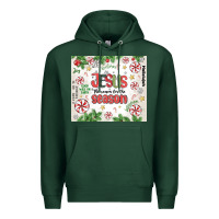 Sports Green christian christmas  jesus the reason Premium Hoodie - MaliasSmallBusiness