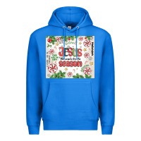 True Royal christian christmas  jesus the reason Premium Hoodie - MaliasSmallBusiness