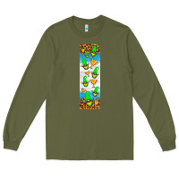 Army Green tennis penwraps Long Sleeve Tee - HRA Design Shop