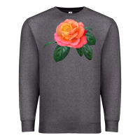 Charcoal Heather chicago peace rose Premium Sweatshirt - LillyAllenDesigns