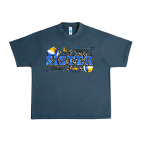 Midnight Navy sister volleyball Urban Heavy Tee - Zillion Design Studio