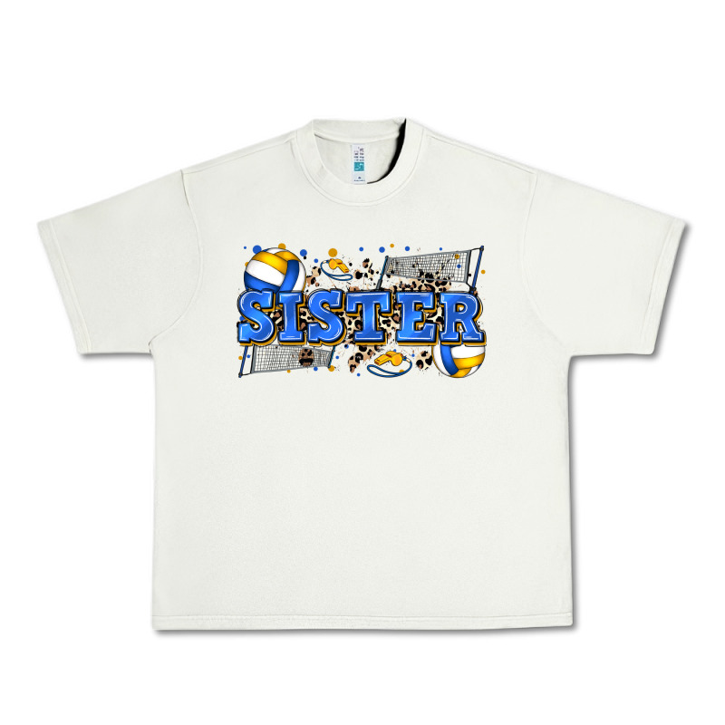 Sister Volleyball Urban Heavy Tee by Zillion Design Studio | Teevron