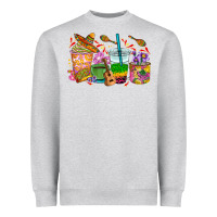 Heather Grey Mexico coffee cups Heavyweight Sweatshirt - RanaPortraitStore