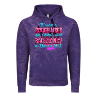 Cloud Purple it was rough week but i didn't need bail money so Vintage Hoodie - MaliasSmallBusiness