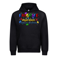 Black embrace differences Urban Hoodie - Artiststas