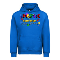 Cobalt embrace differences Urban Hoodie - Artiststas