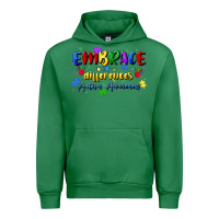 Emerald embrace differences Urban Hoodie - Artiststas
