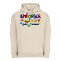 Pigment French Oak embrace differences Urban Hoodie - Artiststas