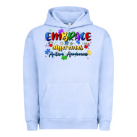 Pigment Grape Ice embrace differences Urban Hoodie - Artiststas