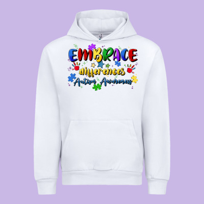 Embrace Differences Urban Hoodie Designed By Artiststas