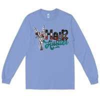 Colony Blue hair hustler2 Long Sleeve Tee - SublimationCraftShop