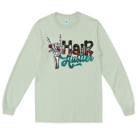 Matcha hair hustler2 Long Sleeve Tee - SublimationCraftShop