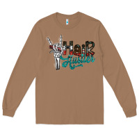 Toasted Coconut hair hustler2 Long Sleeve Tee - SublimationCraftShop