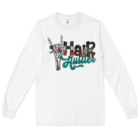 White hair hustler2 Long Sleeve Tee - SublimationCraftShop