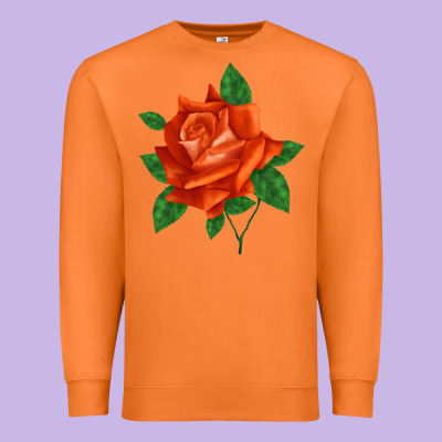 Tropicana Rose Premium Sweatshirt Designed By Lillyallendesigns